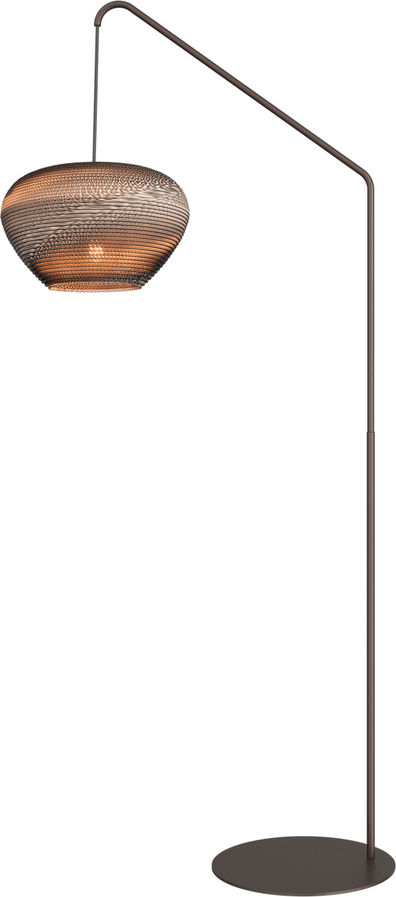 Lazise VL CARTONE 1-LIGHT CACAO H.200CM WIDTH 92CM