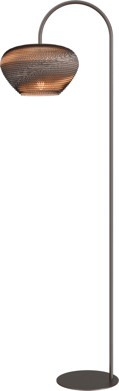 Quinto VL CARTONE 1-LIGHT CACAO H.168CM, WIDTH 48CM