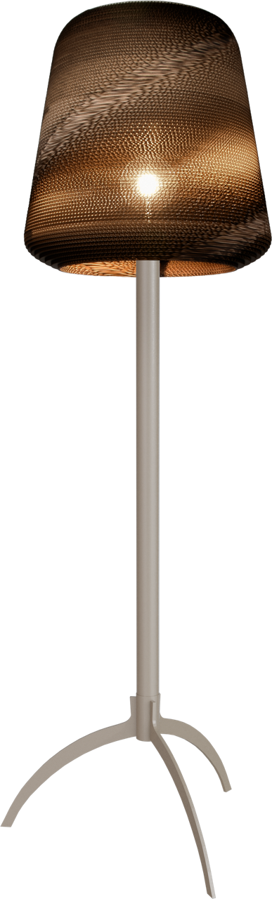 Carta Moody VL CARTA MOODY 1-LIGHT TRIPPLE BEIGE TERRA H.182CM,