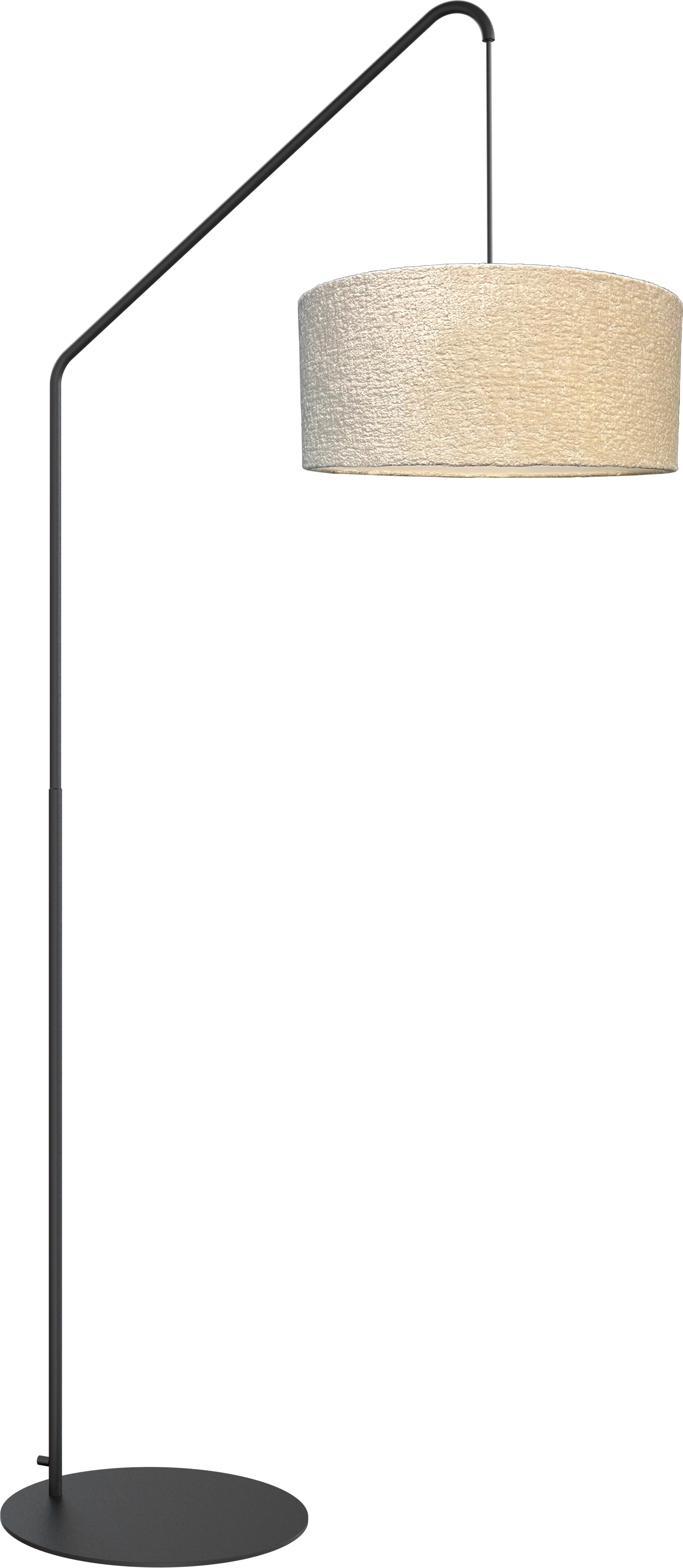 Venus VL VENUS 1-LIGHT BLACK H.200CM WIDTH 96CM, BASE Ø42CM,