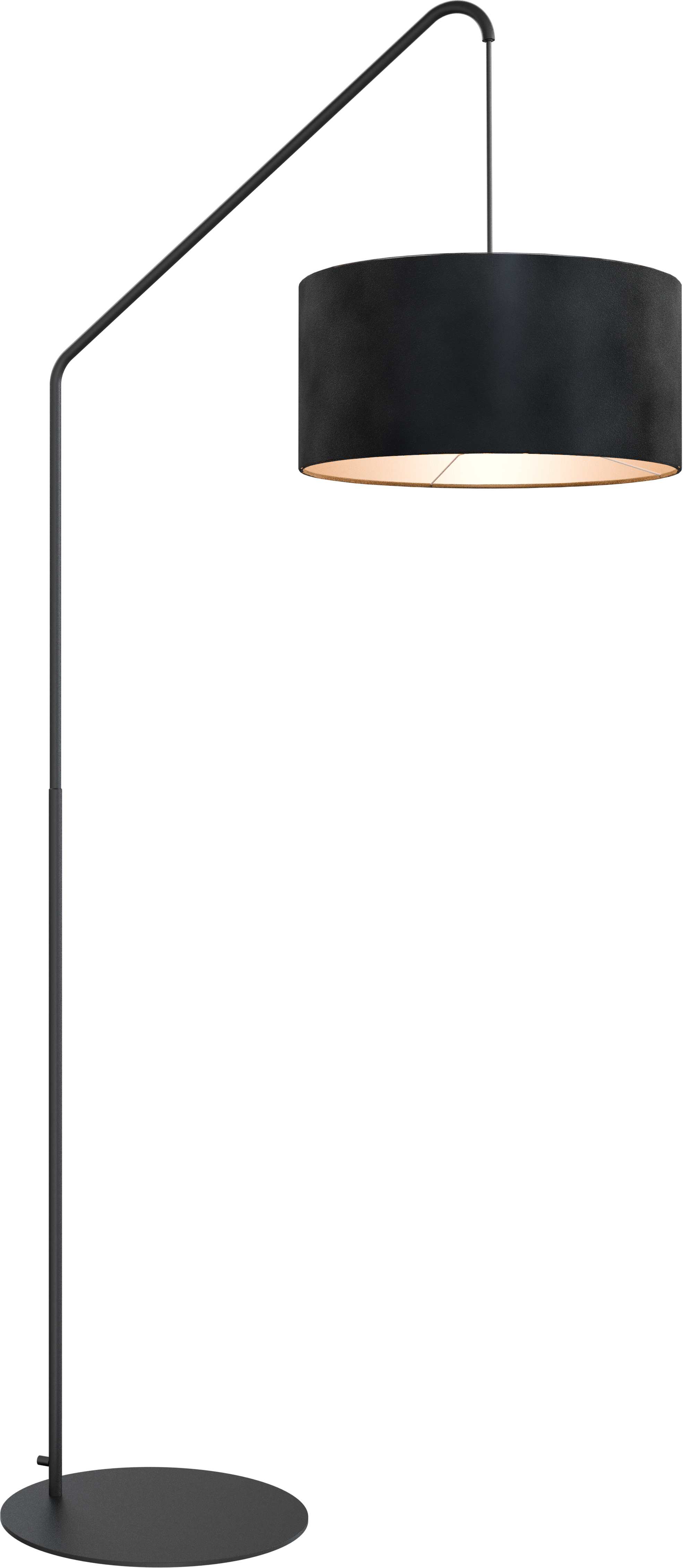 Venus VL VENUS 1-LIGHT BLACK H.200CM WIDTH 96CM, BASE Ø42CM,