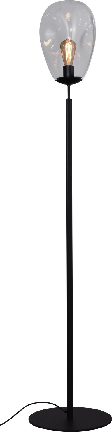 Lava VL LAVA 1-LIGHT MATT BLACK H.171CM