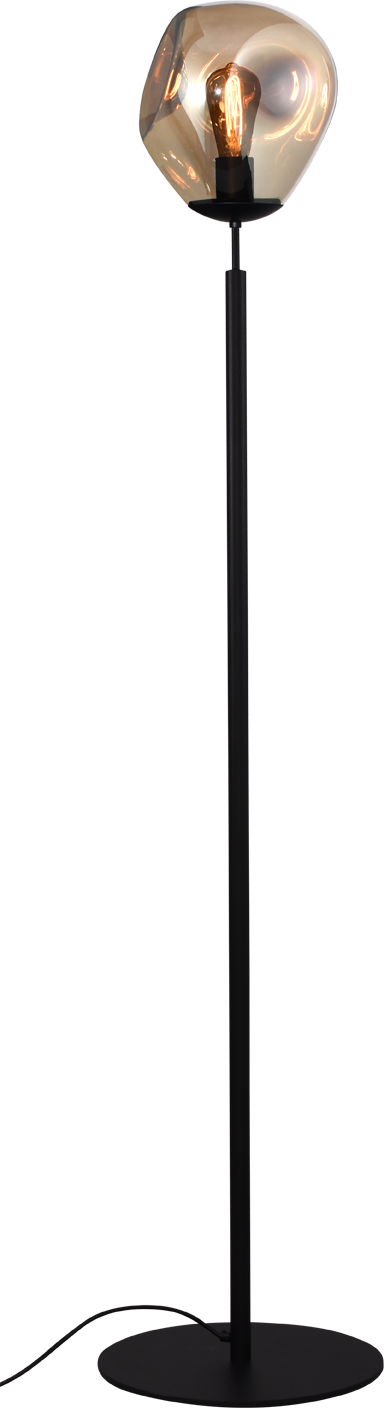 Lava VL LAVA 1-LIGHT MATT BLACK H.162CM