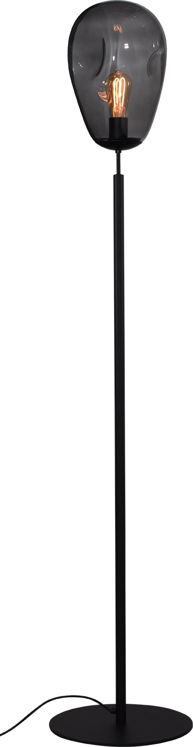 Lava VL LAVA 1-LIGHT MATT BLACK H.171CM