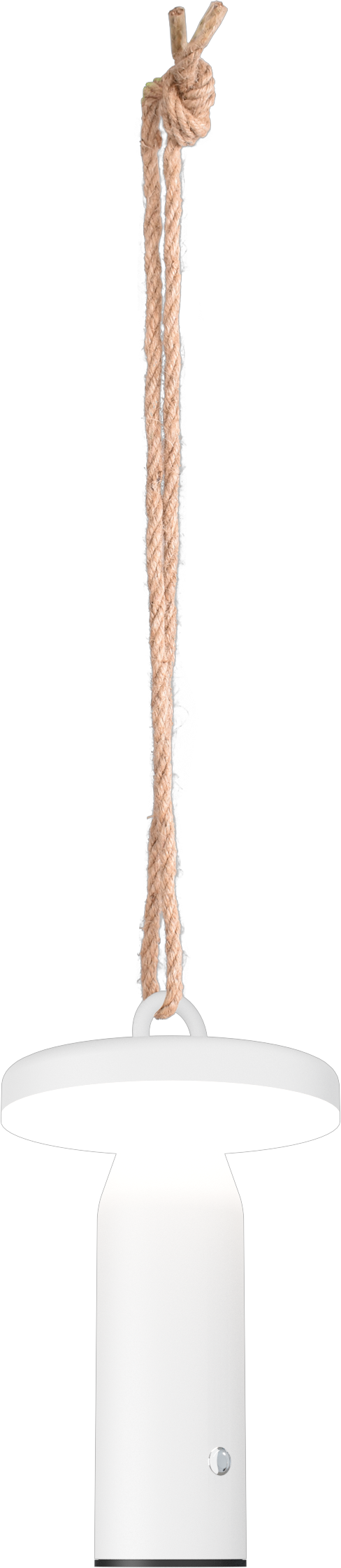 Batteria HL BATTERIA HAT ROPE WHITE H.23CM TOUCH
