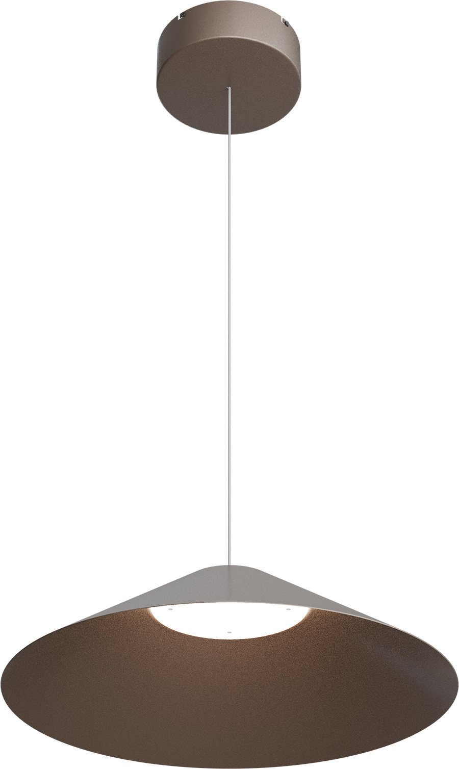 Ceppo HL CEPPO 1-LIGHT CACAO Ø45CM, CANOPY CACAO Ø18CM