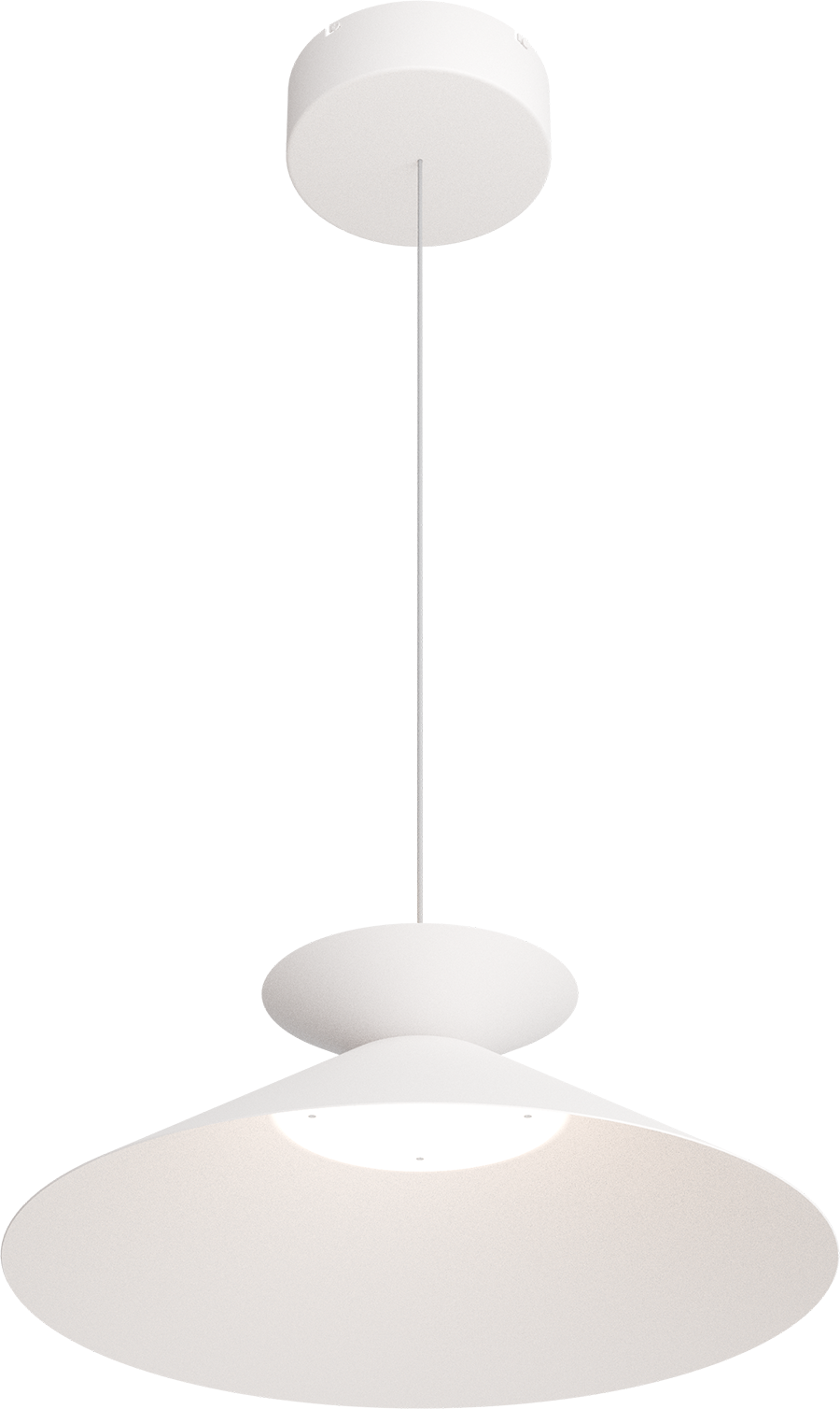 Ceppo HL CEPPO 1-LIGHT PEARL WHITE Ø45CM, CANOPY PEARL WHITE Ø18CM