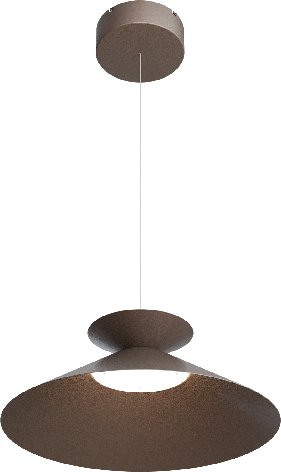 Ceppo HL CEPPO 1-LIGHT CACAO Ø45CM, CANOPY CACAO Ø18CM