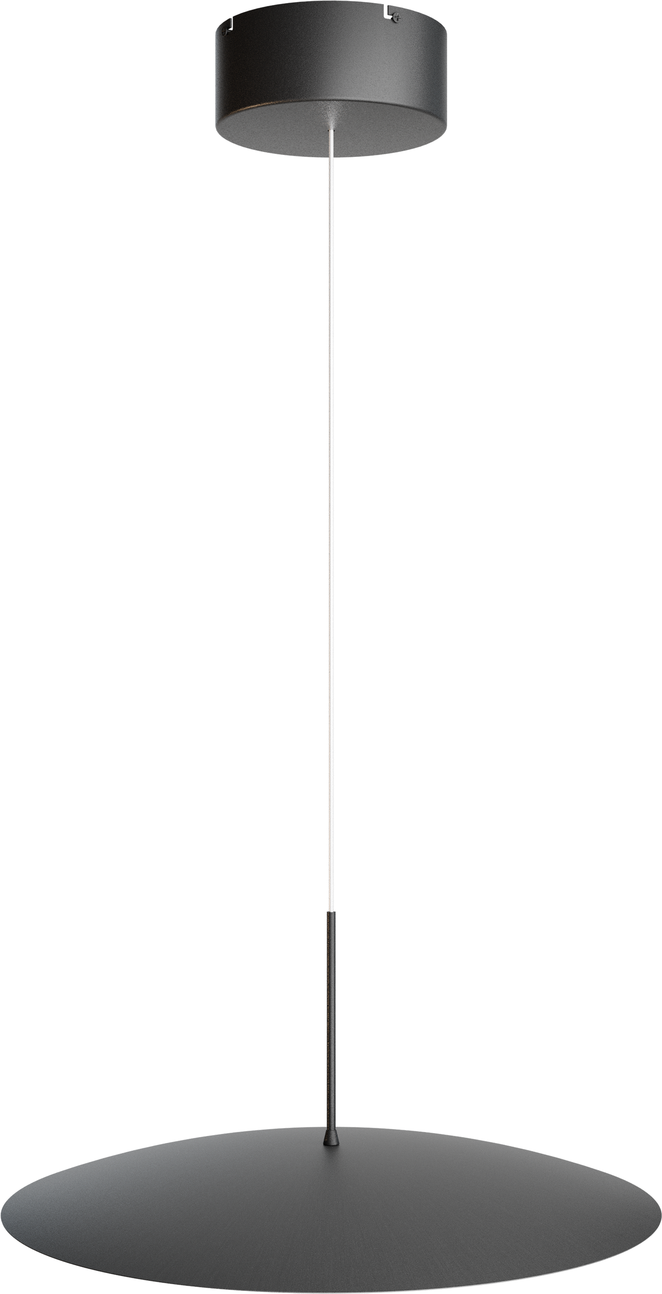 Scala HL SCALA 1-LIGHT BLACK NICKEL Ø45CM, CANOPY BLACK Ø16CM