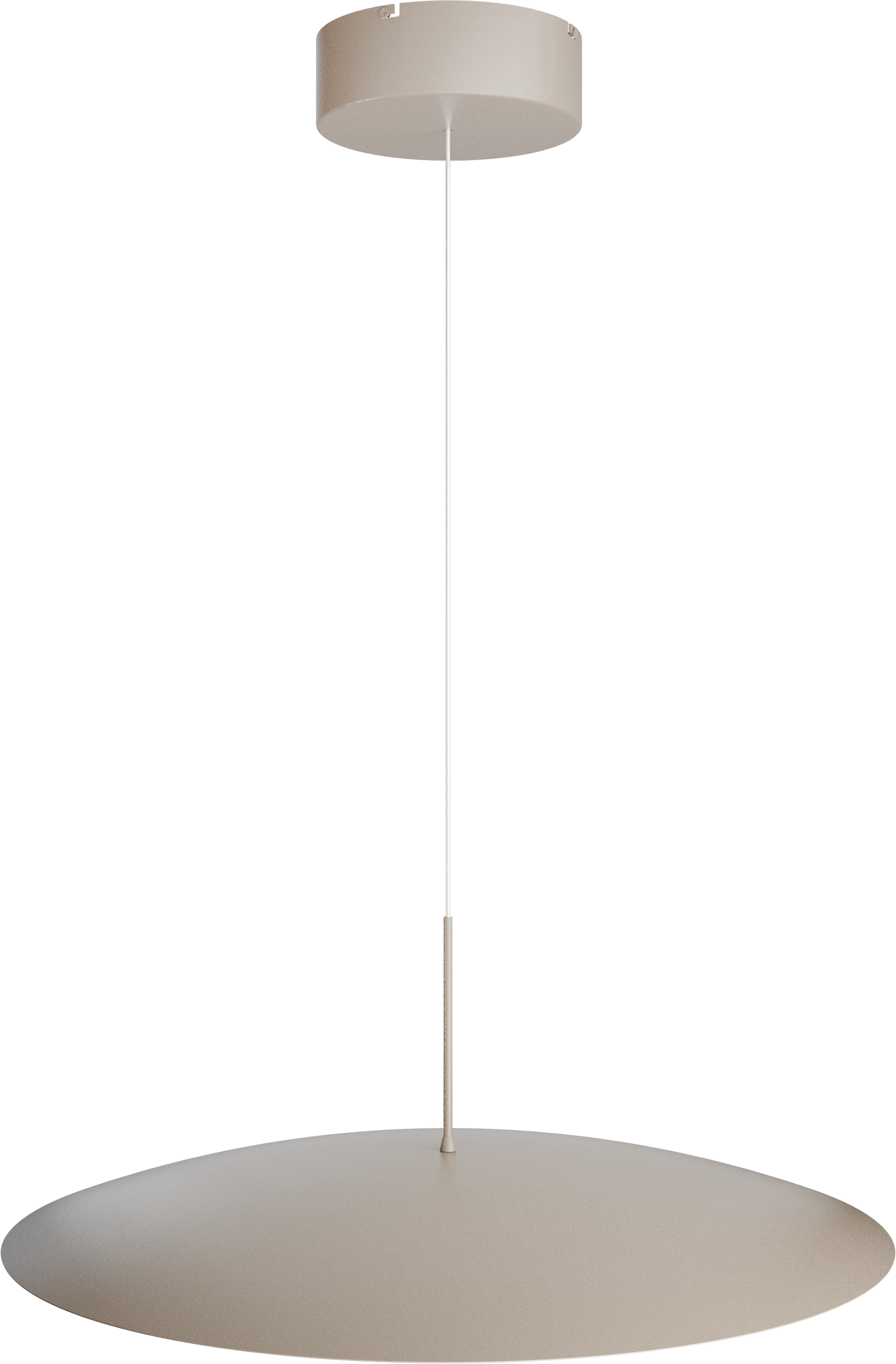 Scala HL SCALA 1-LIGHT BEIGE TERRA Ø60CM, CANOPY BEIGE TERRA Ø18CM