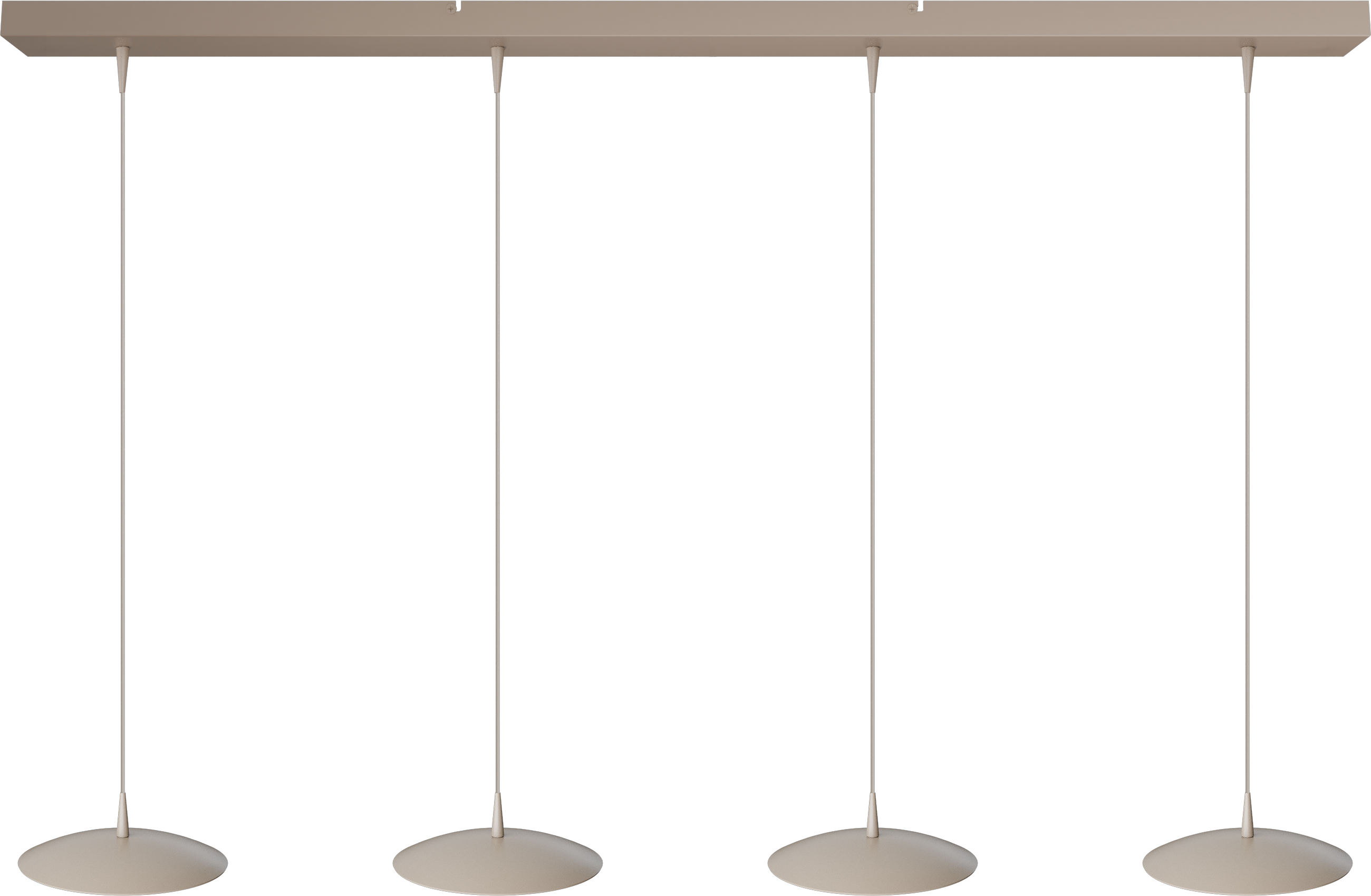 Scala HL SCALA 4-LIGHT BEIGE TERRA Ø20CM, BEAM BEIGE TERRA 130X8CM