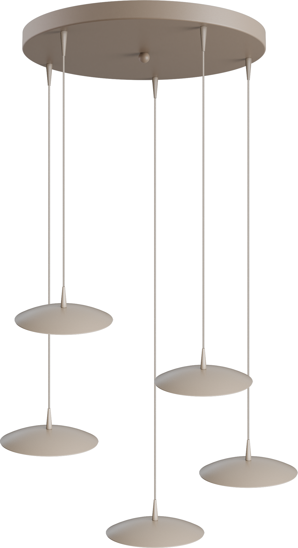 Scala HL SCALA 5-LIGHT BEIGE TERRA Ø20CM, BASE BEIGE TERRA Ø50CM