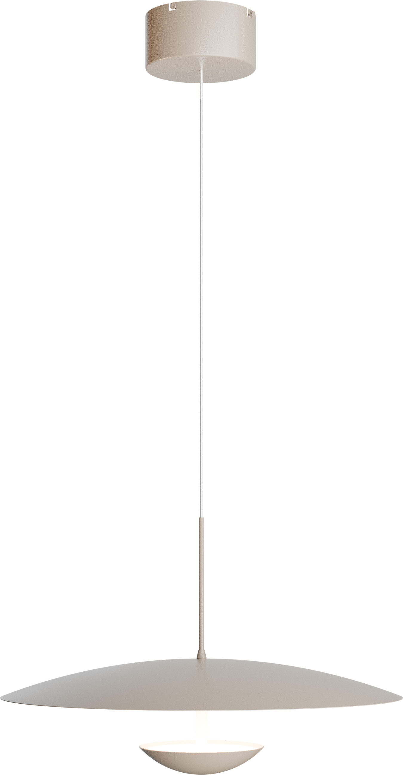 Scala HL SCALA 1-LIGHT BEIGE TERRA Ø45CM, CANOPY BEIGE TERRA Ø12,5CM