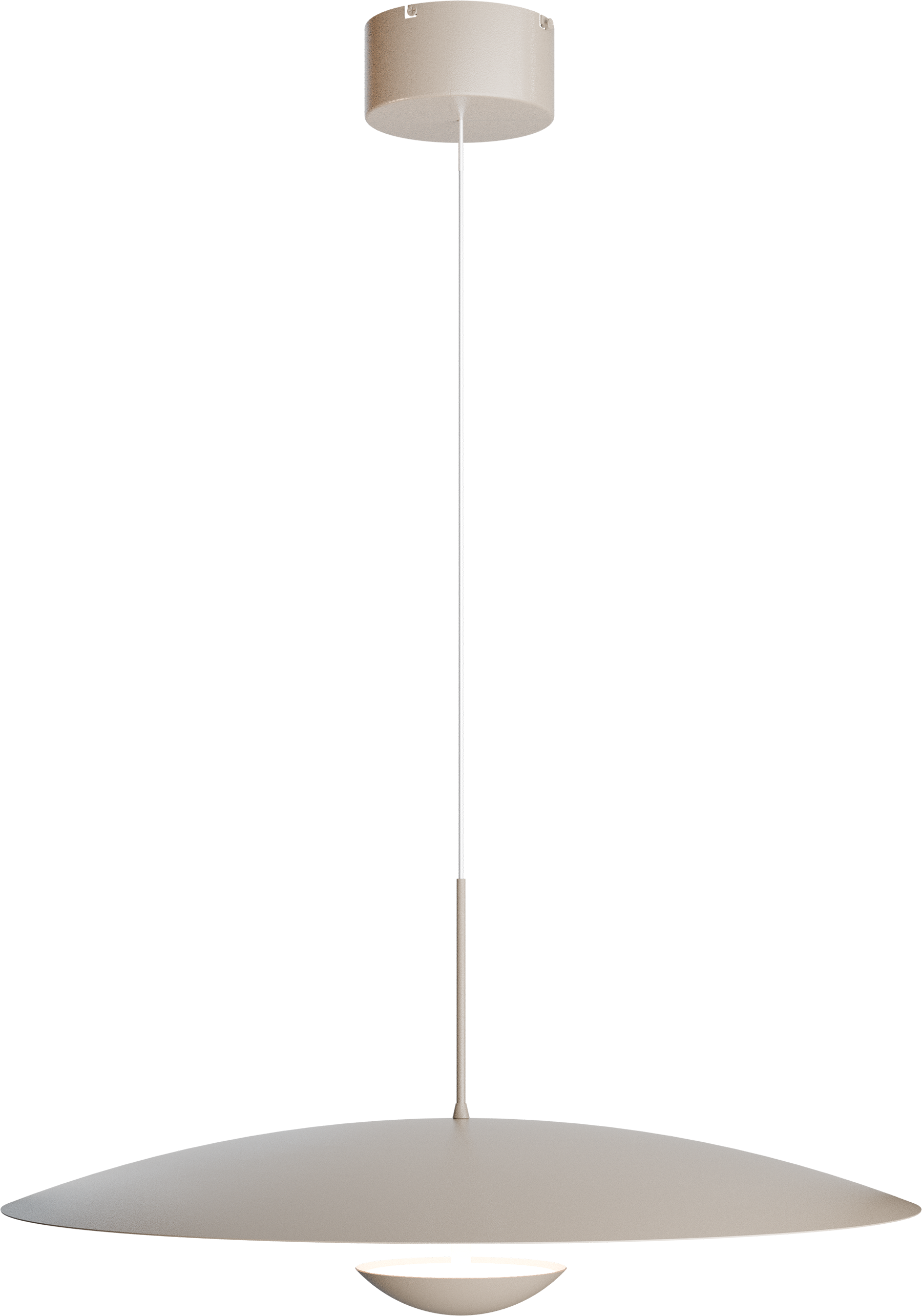 Scala HL SCALA 1-LIGHT BEIGE TERRA Ø60CM, CANOPY BEIGE TERRA Ø12,5CM
