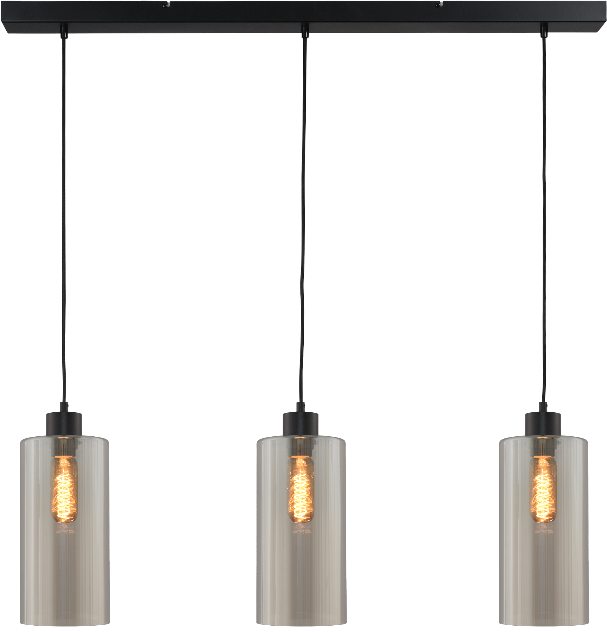 Ortona HL ORTONA 3-LIGHT MATT BLACK/MATT BLACK 100X8CM