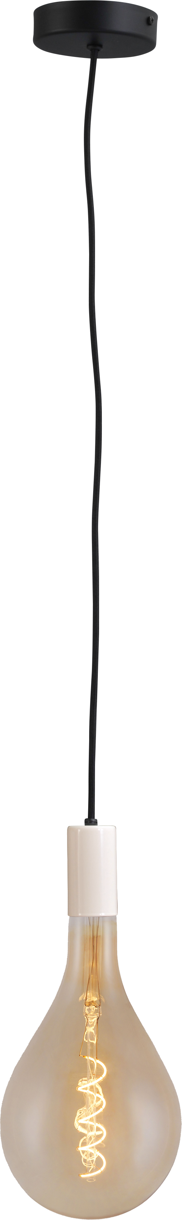 Tessi HL TESSI 1-LIGHT PEARL WHITE, CANOPY PEARL WHITE Ø10,8CM