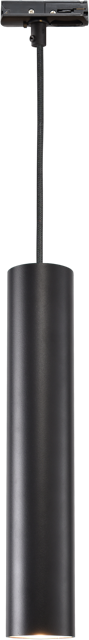 Trackrail HL RUN 1-LIGHT BLACK, Ø54X300MM,
