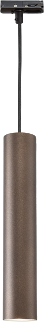 Trackrail HL RUN 1-LIGHT CACAO, Ø54X300MM