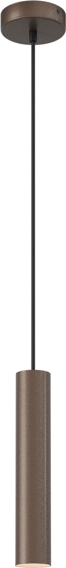 Run HL RUN 1-LIGHT CACAO Ø54X300MM, CANOPY CACAO Ø10,8CM,