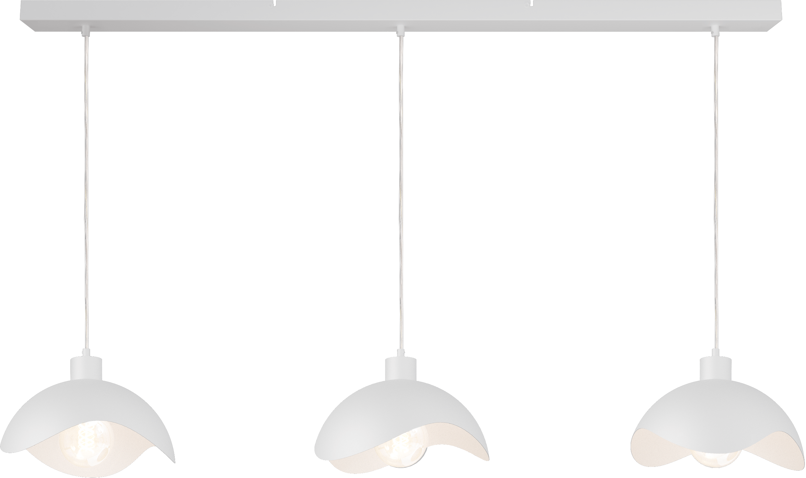 Volta HL VOLTA 3-LIGHT Ø30CM WHITE, BEAM WHITE130X8CM