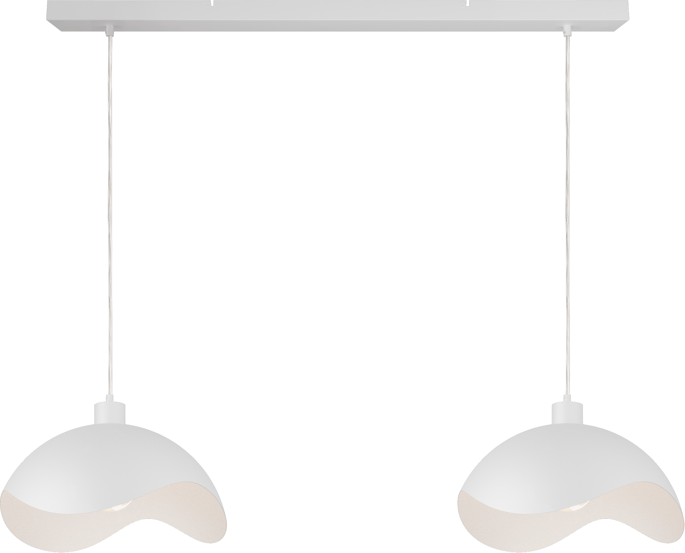 Volta HL VOLTA 2-LIGHT Ø40CM WHITE, BEAM WHITE 100X8CM