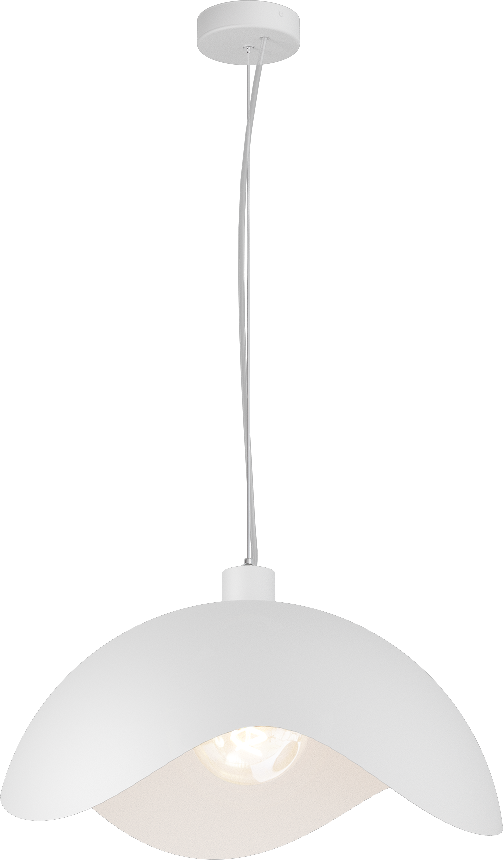 Volta HL VOLTA Ø50CM WHITE, CANOPY WHITE Ø10,8CM