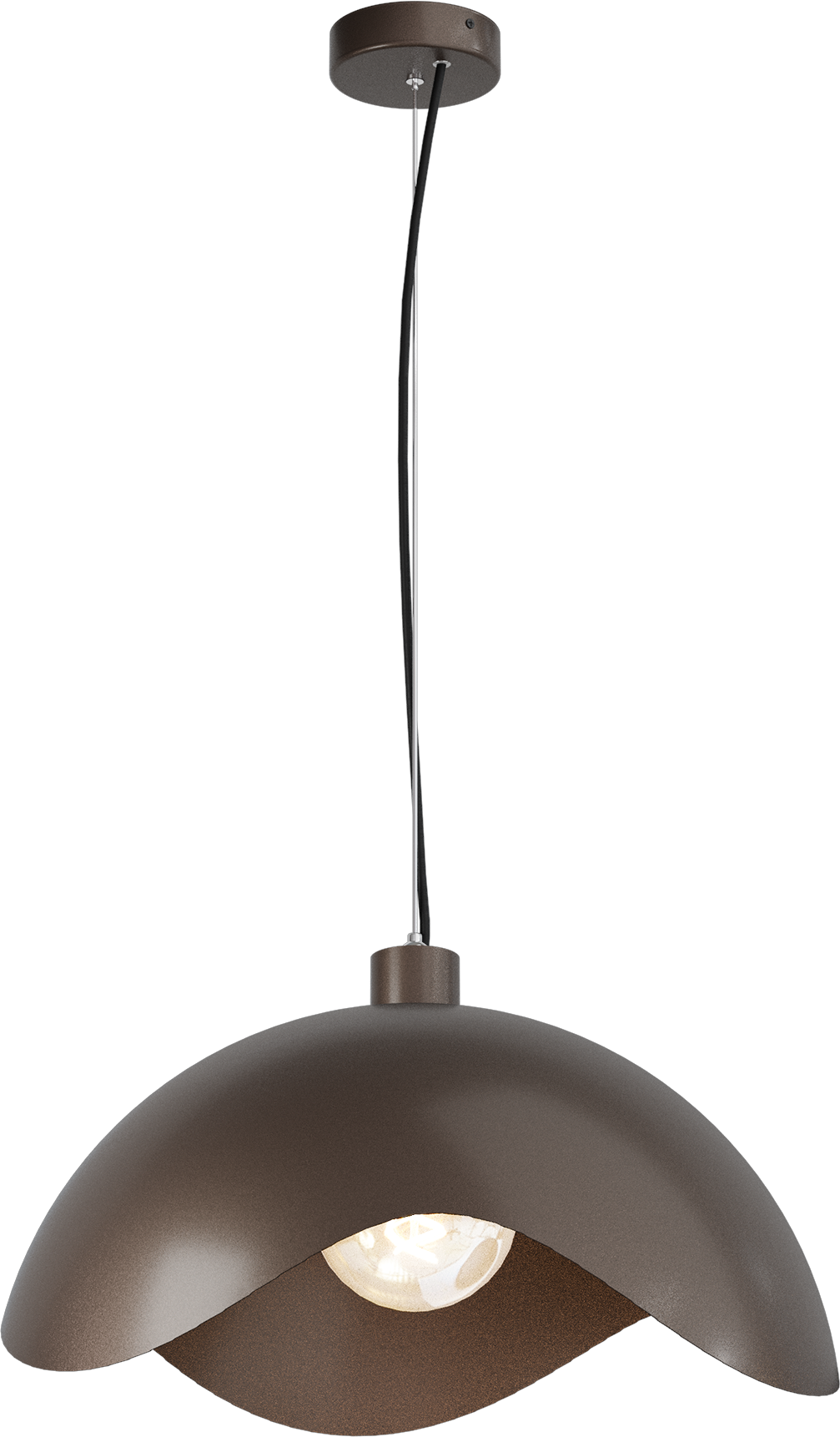 Volta HL VOLTA Ø50CM CACAO, CANOPY CACAO Ø10,8CM