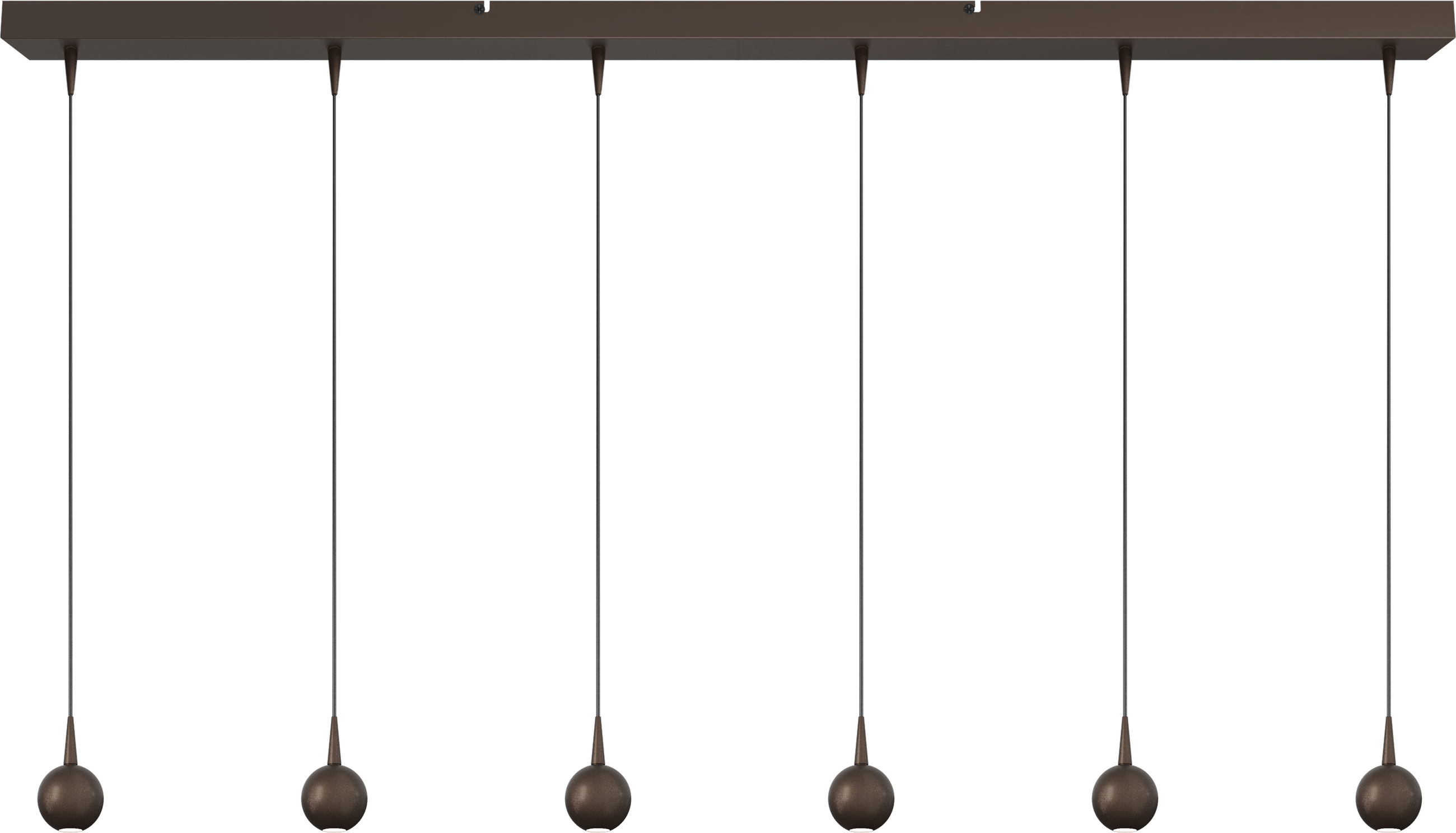 Talana HL TALANA 6-LIGHT CACAO, BEAM CACAO 130X8CM DTW