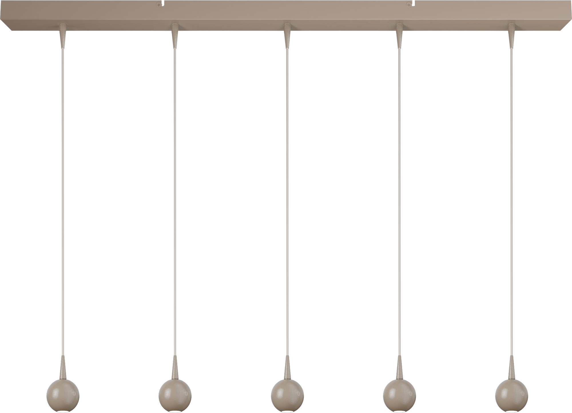 Talana HL TALANA 5-LIGHT BEIGE TERRA, BEAM BEIGE TERRA 100X8CM DTW