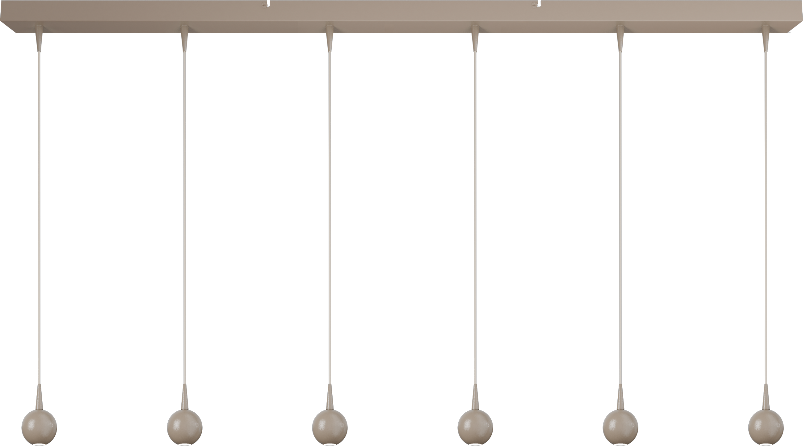 Talana HL TALANA 6-LIGHT BEIGE TERRA, BEAM BEIGE TERRA 130X8CM DTW