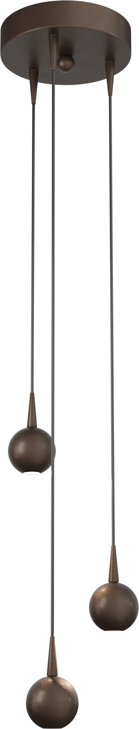 Talana HL TALANA 3-LIGHT CACAO, BASE CACAO Ø17CM DTW