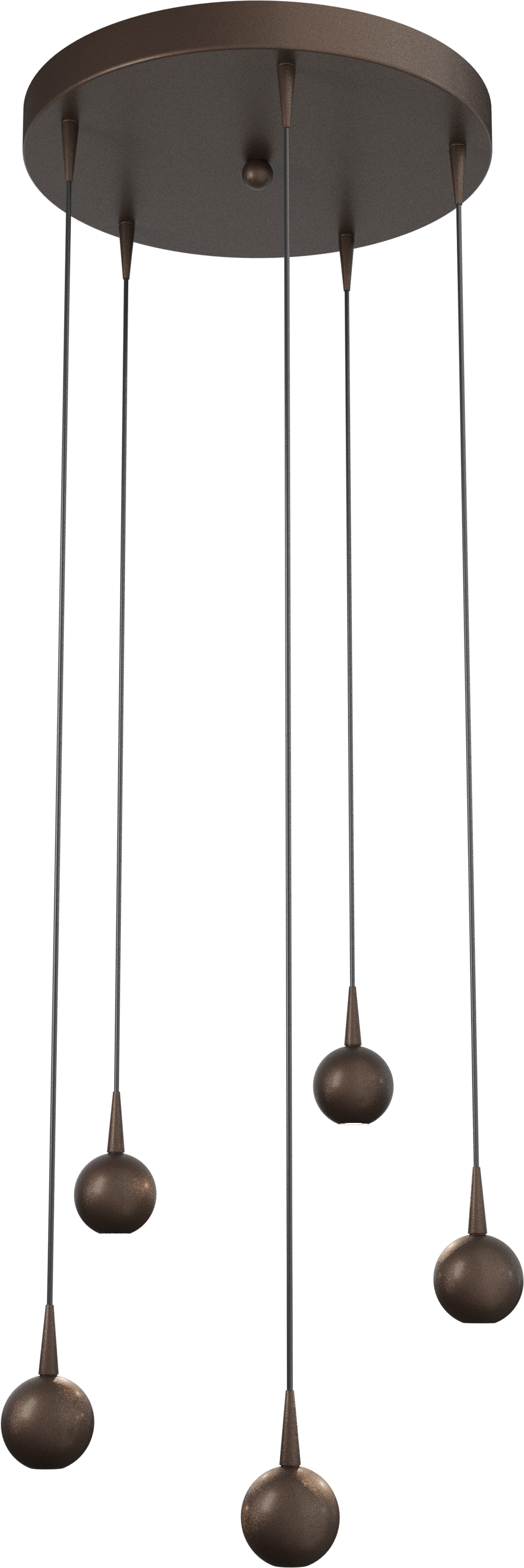 Talana HL TALANA 5-LIGHT CACAO, BASE CACAO Ø35CM DTW