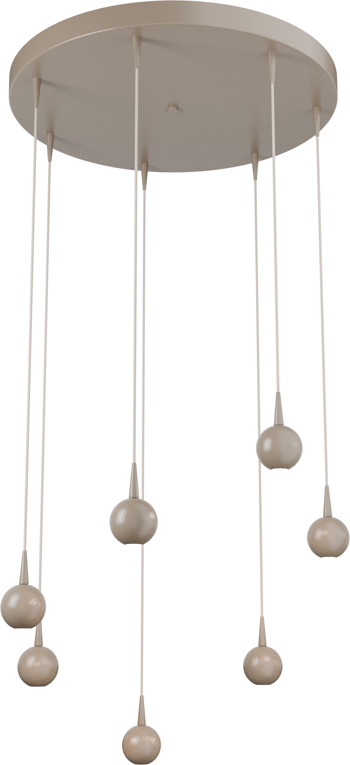 Talana HL TALANA 7-LIGHT BEIGE TERRA, BASE BEIGE TERRA Ø50CM DTW