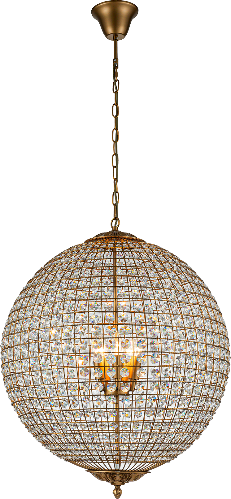Baroc HL BAROC PALAZZO ANTIQUE GOLD Ø80CM, CHAIN 150CM