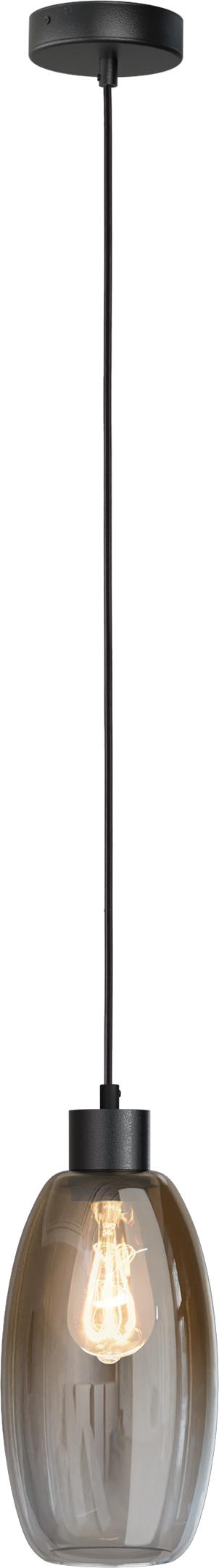 Olive HL OLIVE 1-LIGHT BLACK, CANOPY BLACK Ø10,8CM