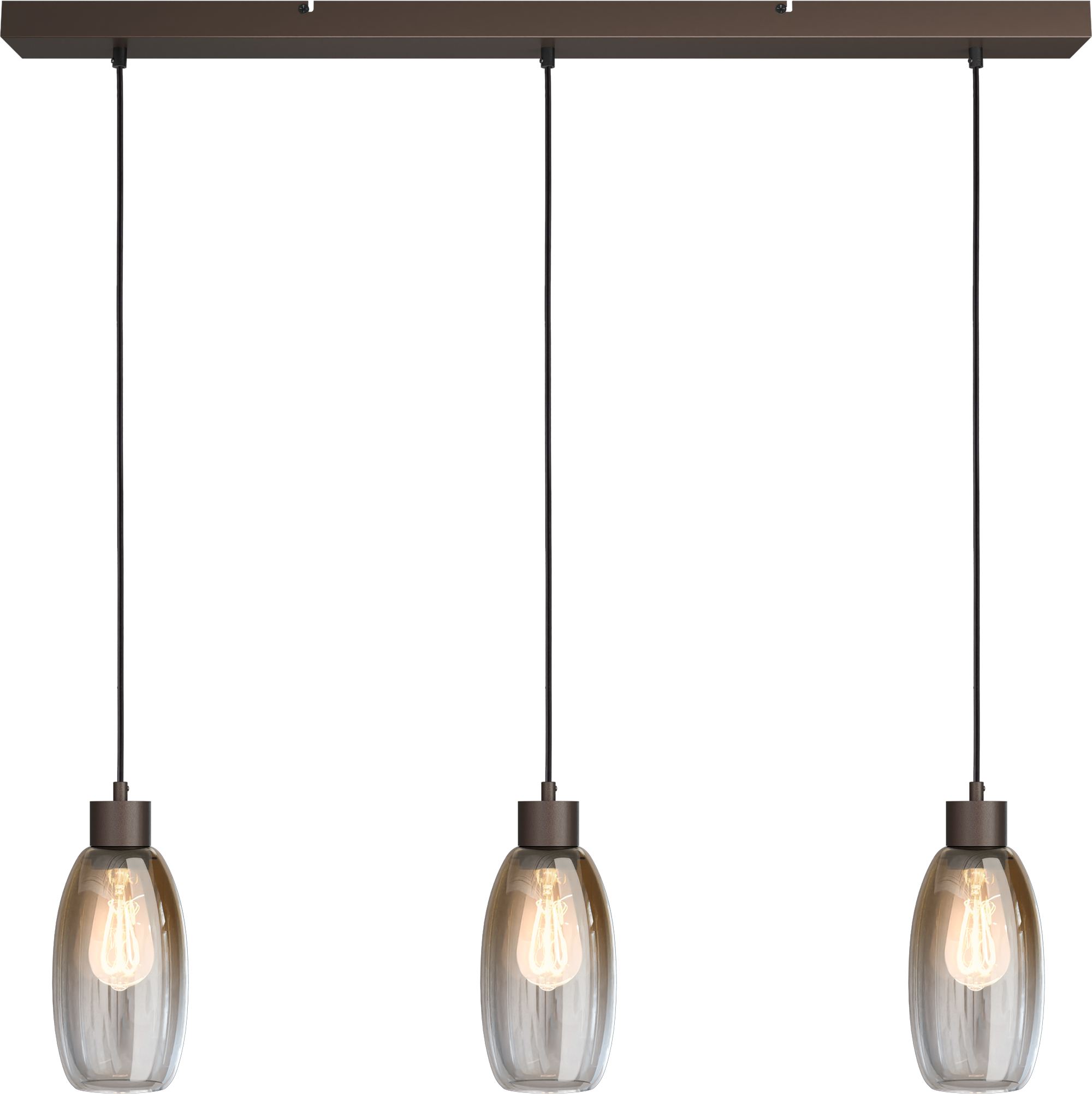 Olive HL OLIVE 3-LIGHT CACAO, BEAM CACAO 100X8CM