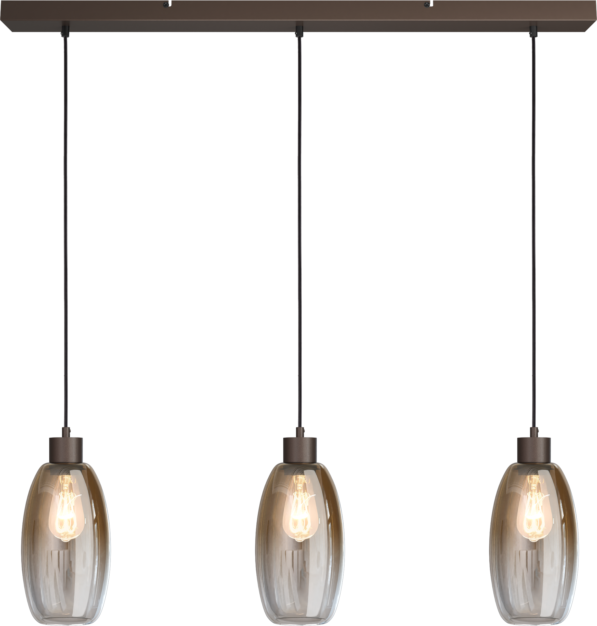 Olive HL OLIVE 3-LIGHT CACAO, BEAM CACAO 100X8CM