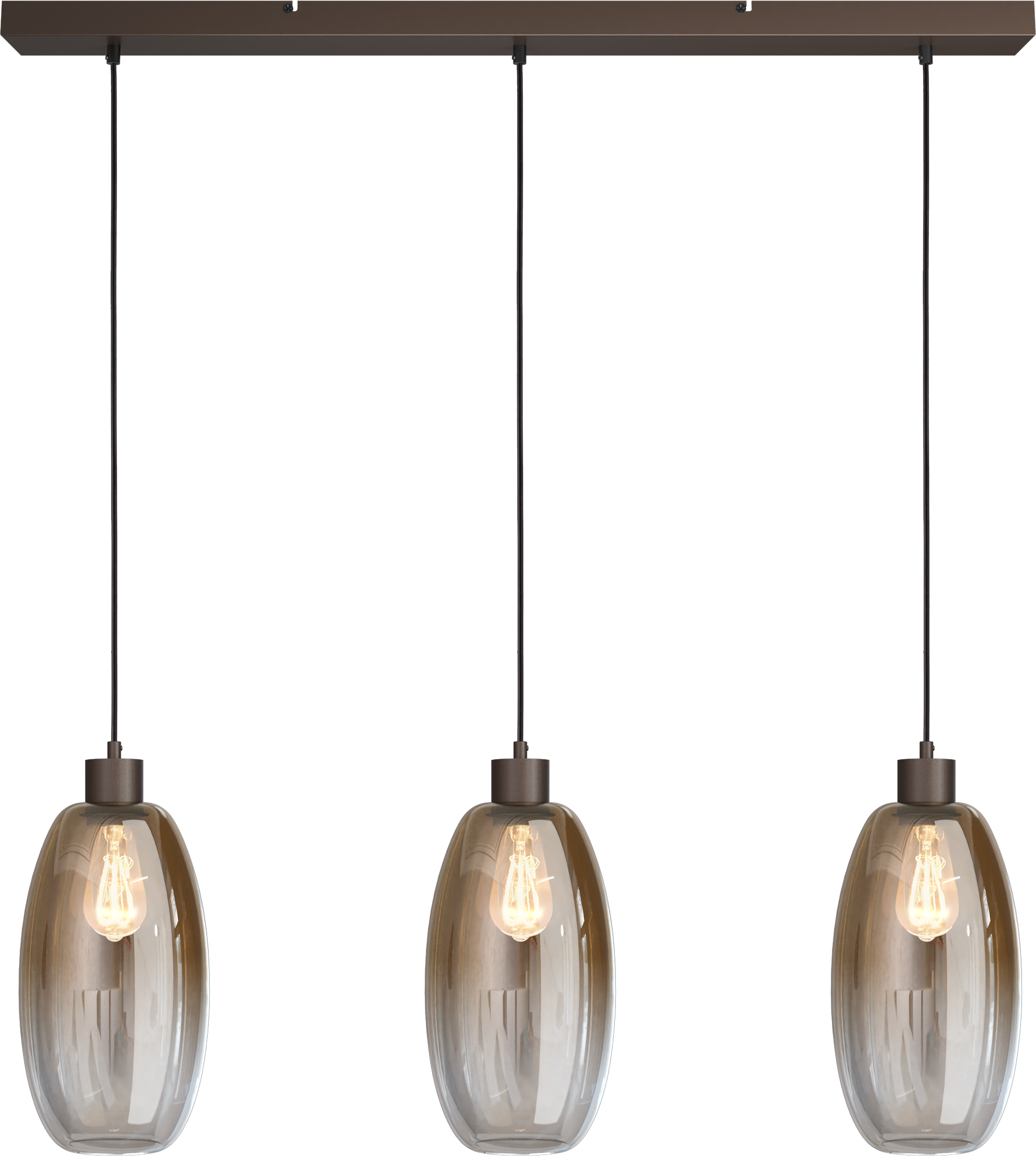 Olive HL OLIVE 3-LIGHT CACAO, BEAM CACAO 100X8CM
