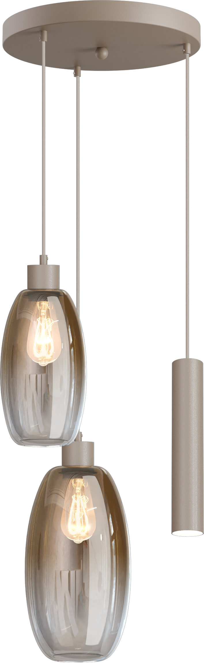 Olive HL OLIVE 3-LIGHT BEIGE TERRA, BASE BEIGE TERRA Ø35CM