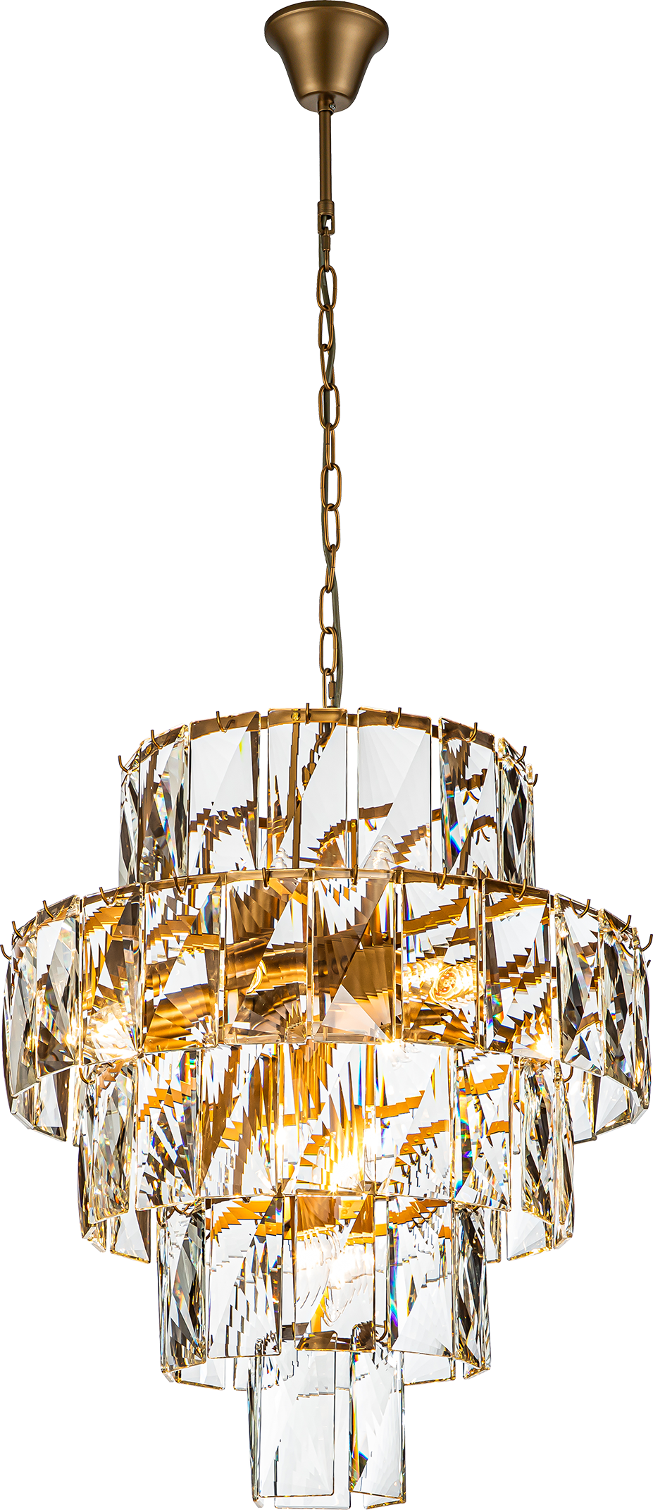 Baroc HL BAROC BASILIO ANTIQUE GOLD Ø65CM, CHAIN 150CM