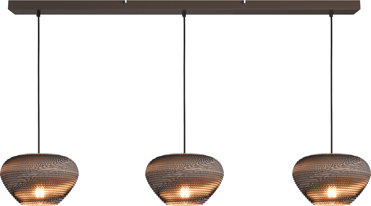 Cartone HL CARTONE 3-LIGHT CACAO BEAM CACAO 130X8CM
