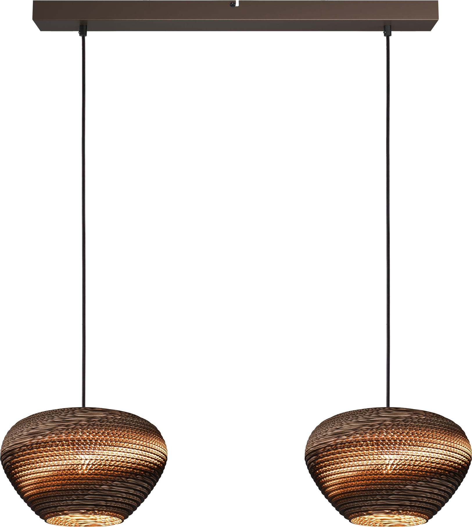 Carta Trendy HL CARTA TRENDY 2-LIGHT CACAO BEAM CACAO 70X9CM