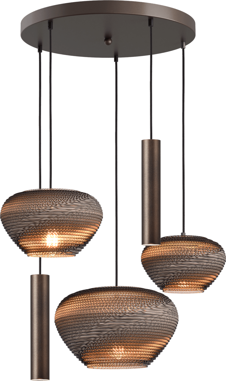 Cartone HL CARTONE 5-LIGHT CACAO BASE CACAO 50CM
