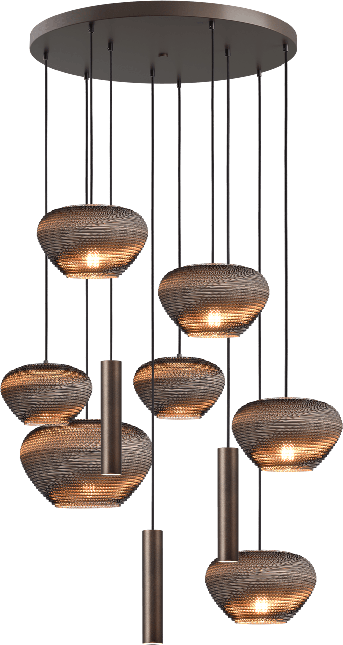 Cartone HL CARTONE 10-LIGHT CACAO BASE CACAO 70CM