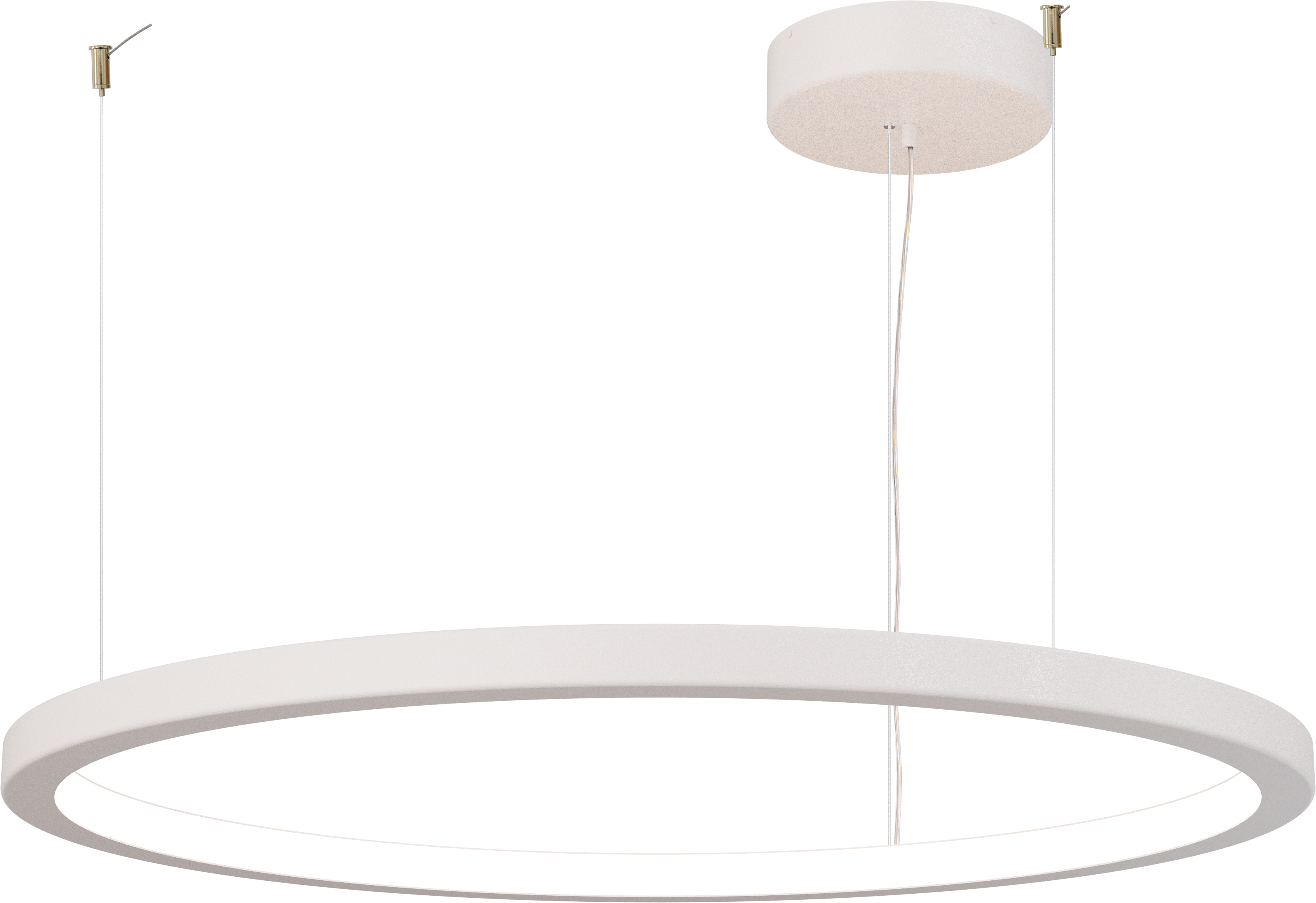 Cortino HL CORTINO 1-LIGHT PEARL WHITE Ø100CM C-PROFILE 40X40MM