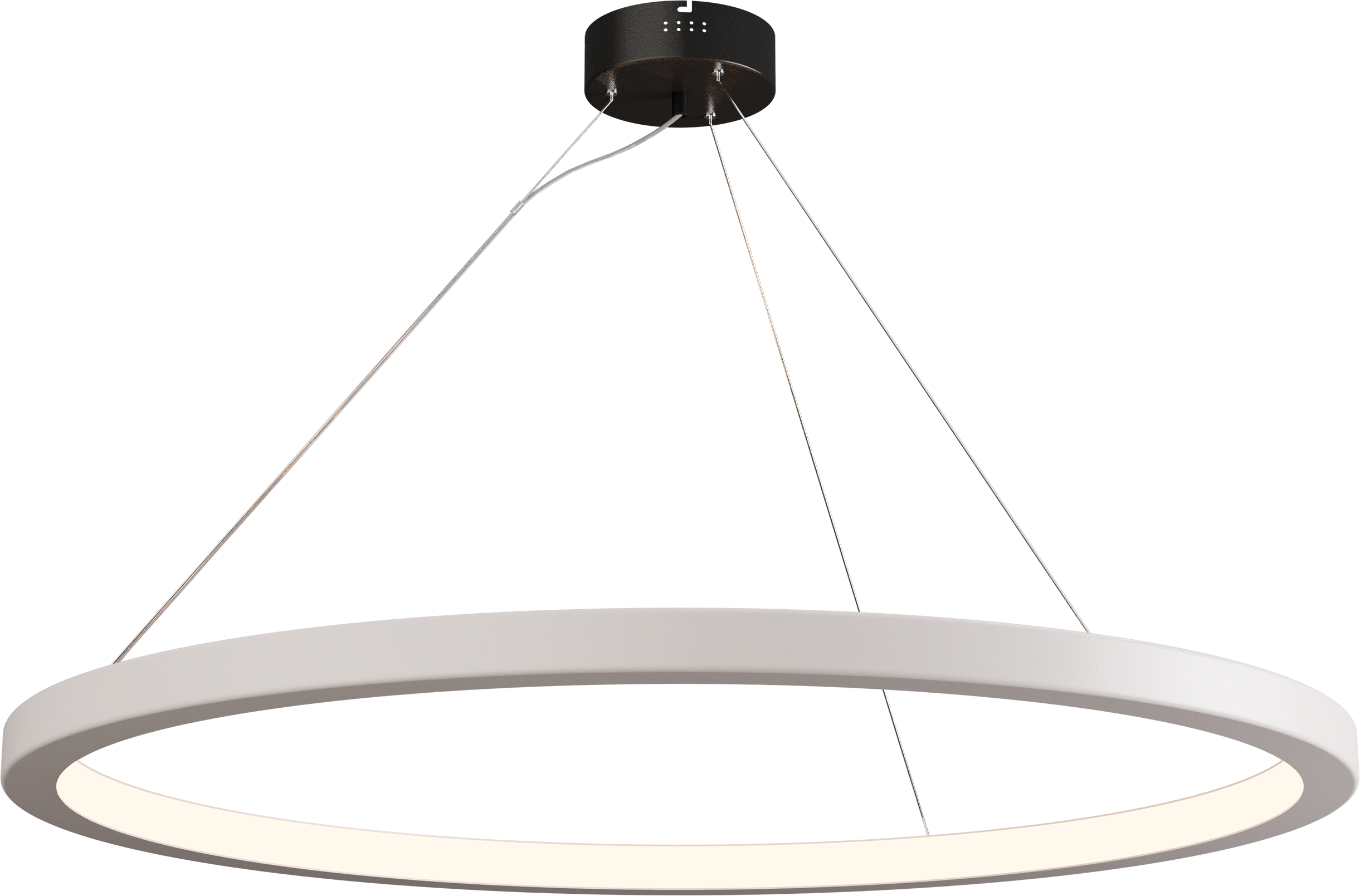 Cortino HL CORTINO 1-LIGHT PEARL WHITE Ø100CM C-PROFILE 40X40MM