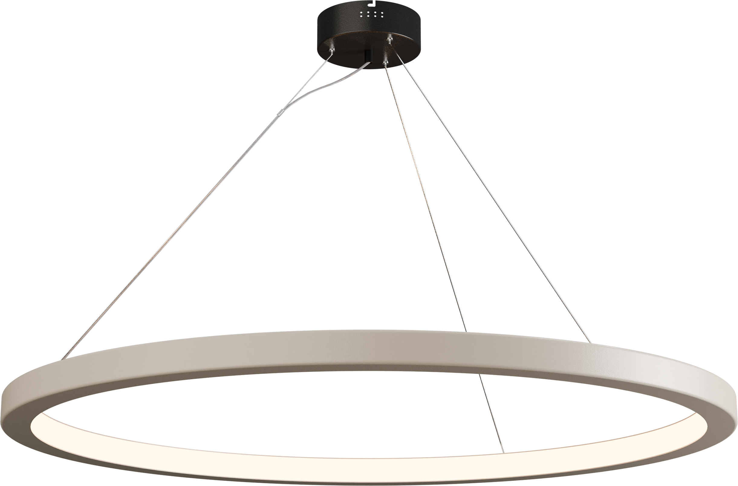 Cortino HL CORTINO 1-LIGHT BEIGE TERRA Ø100CM C-PROFILE 40X40MM