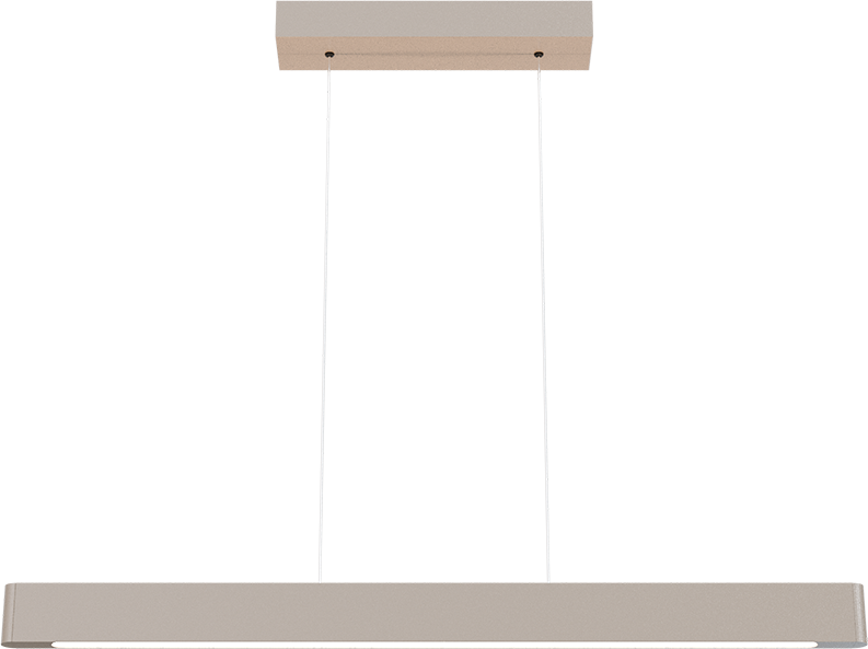 Atina HL ATINA BEIGE TERRA WIDTH 100X3X7CM TUNABLE WHITE