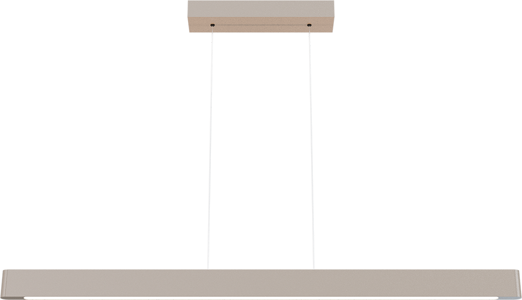 Atina HL ATINA BEIGE TERRA WIDTH 130X3X7CM TUNABLE WHITE