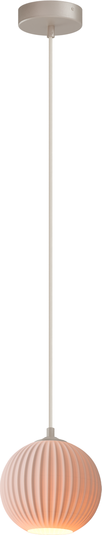 Leota HL LEOTA 1-LIGHT BEIGE TERRA, CANOPY BEIGE TERRA Ø10,8CM